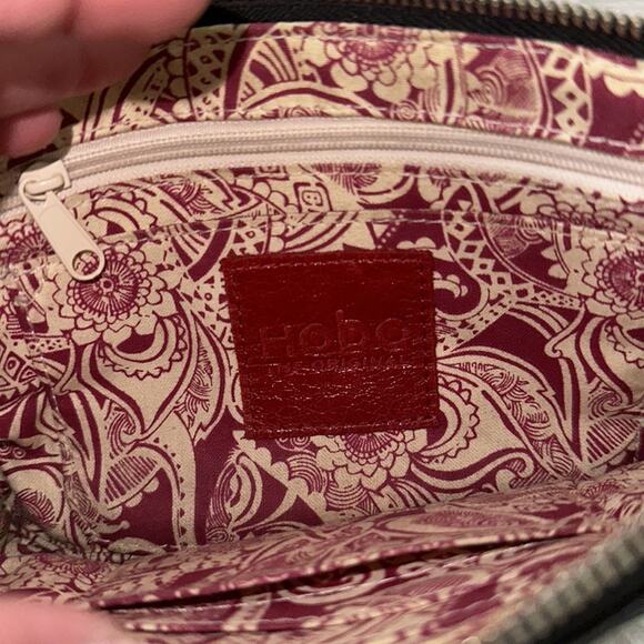 HOBO | The Original Bag Double Zipper Black Clutch/Purse - Picture 4 of 11